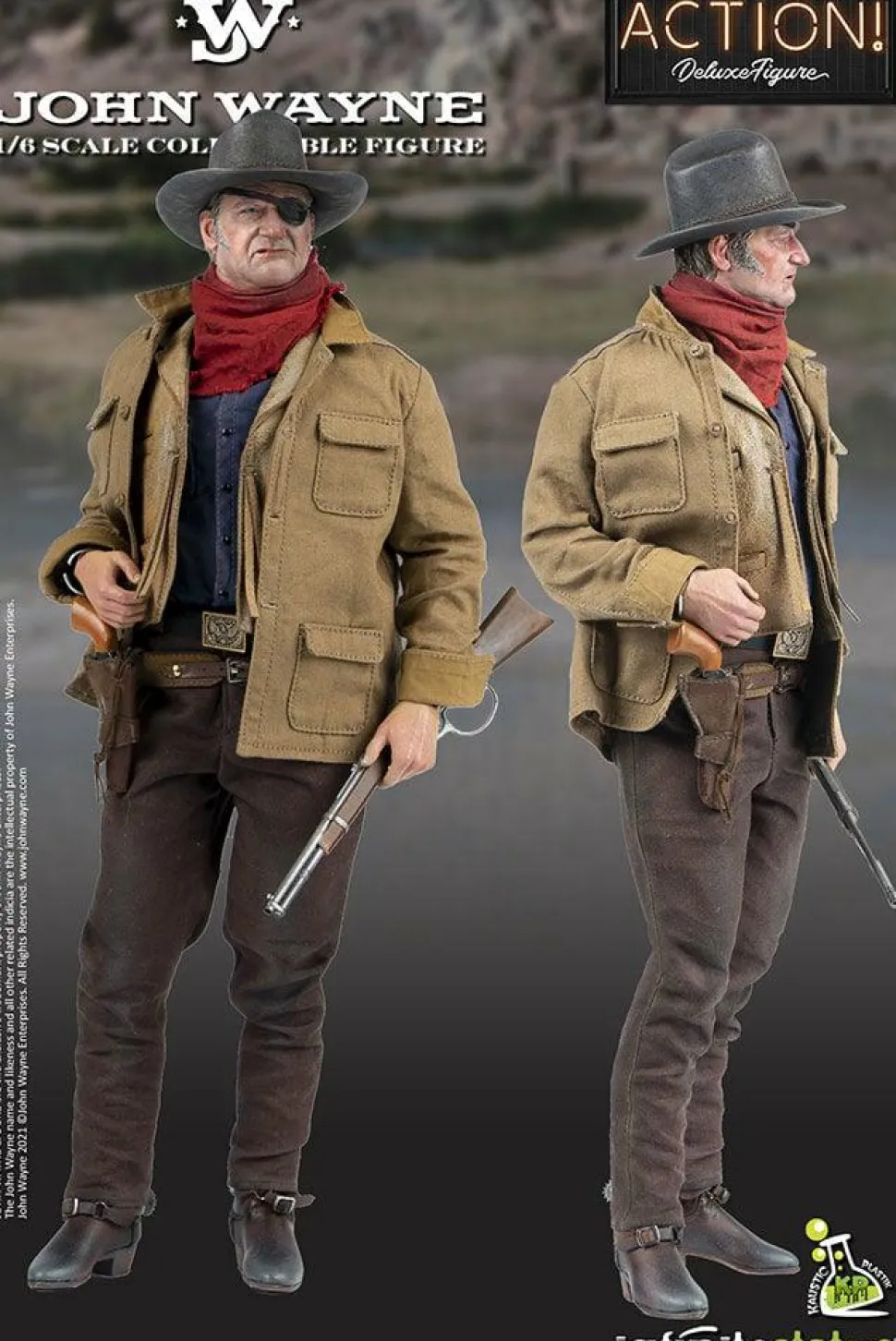 John Wayne - John Wayne Deluxe 1/6th Scale Action Figure