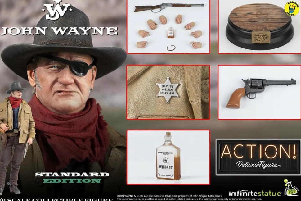 John Wayne - John Wayne 1/6th Scale Action Figure