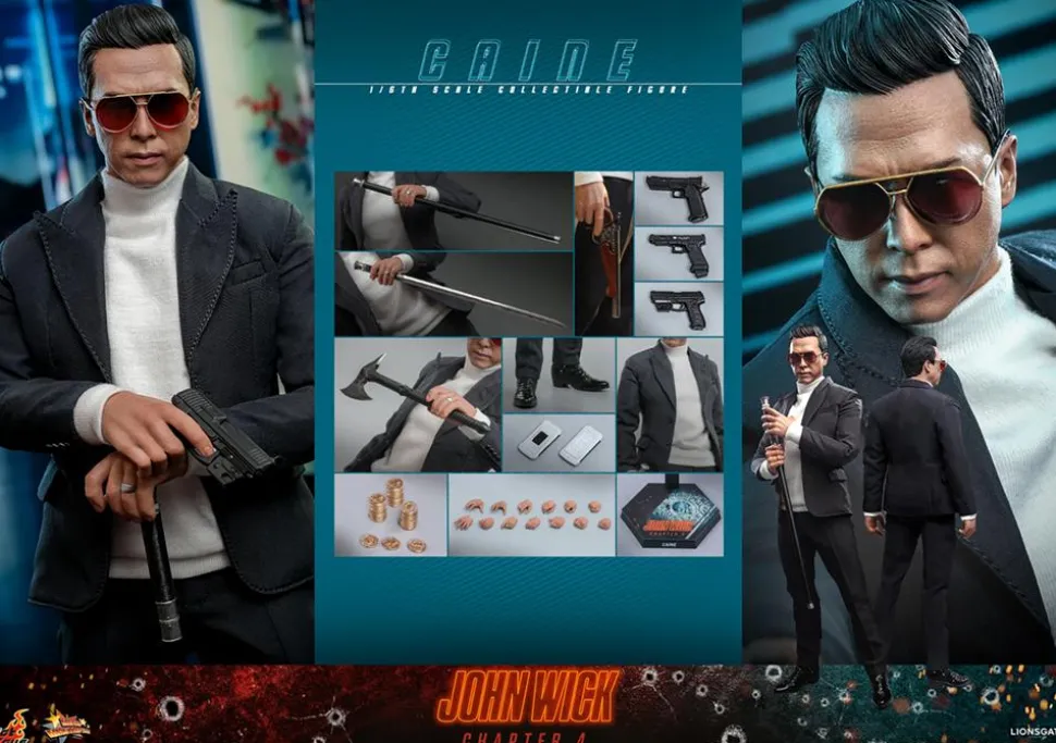 John Wick: Chapter 4 - Caine 1/6th Scale Hot Toys Action Figure
