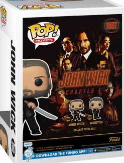 John Wick: Chapter 4 - John Wick with Sword & Nunchucks Pop! Vinyl Figure