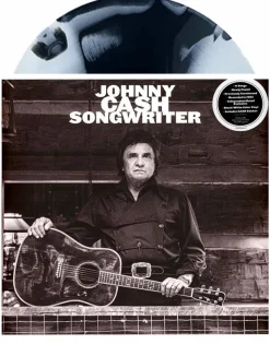 Johnny Cash - Songwriter LP Vinyl Record (Indie Exclusive Black/White Vinyl)