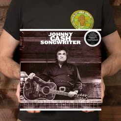 Johnny Cash - Songwriter LP Vinyl Record (Indie Exclusive Black/White Vinyl)