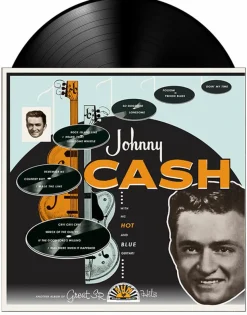 Johnny Cash - With His Hot and Blue Guitar LP Vinyl Record