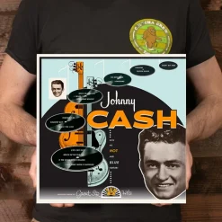 Johnny Cash - With His Hot and Blue Guitar LP Vinyl Record