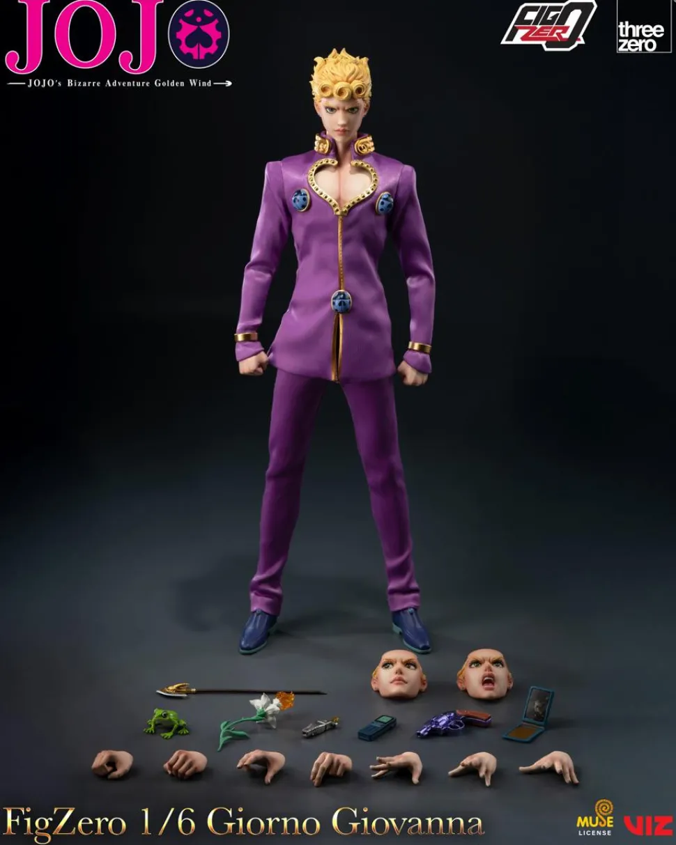 JoJo's Bizarre Adventure: Golden Wind - Giorno Giovanna FigZero 1/6th Scale Action Figure