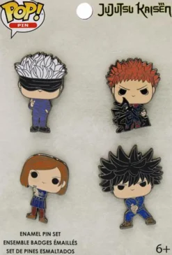 Jujutsu Kaisen - Enamel Pop! Pin 4-Pack