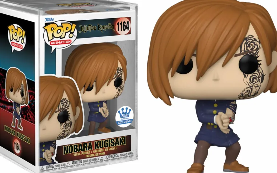 Jujutsu Kaisen - Nobara Kugisaki Pop! Vinyl Figure in Acrylic Pop! Protector (Funko / Popcultcha Exclusive)
