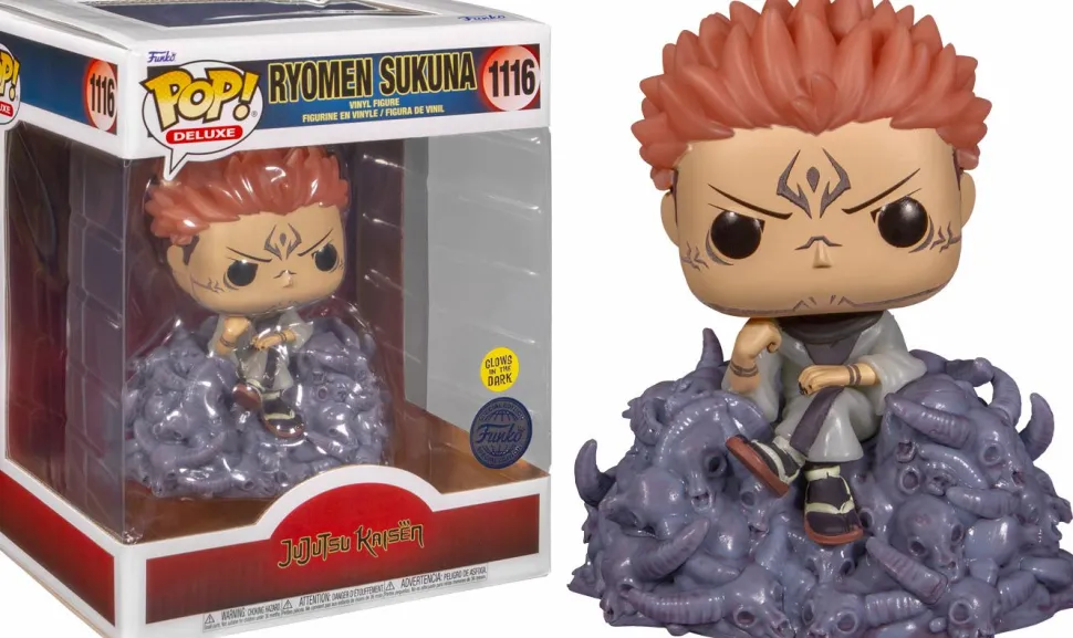 Jujutsu Kaisen - Ryomen Sukuna Glow in the Dark Deluxe Pop! Vinyl Figure