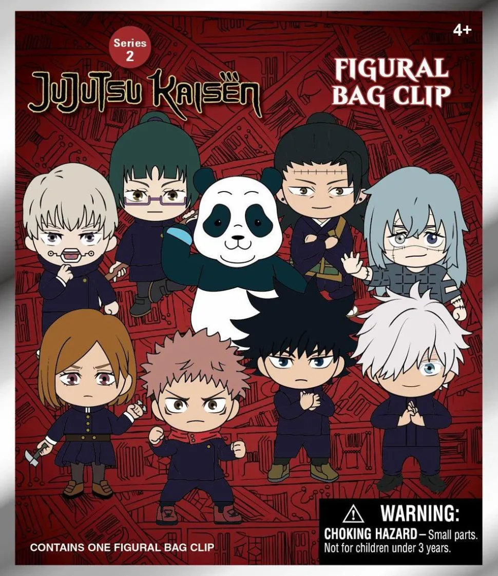 Jujutsu Kaisen - Series 02 3D Figural Foam Bag Clip Blind Bag (Display of 24)