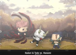 Jujutsu Kaisen - Yuji Itadori, Aoi Todo & Hanami Deluxe Pop! Moment Vinyl Figure