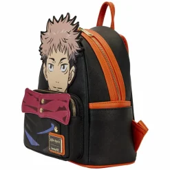 Jujutsu Kaisen - Yuji Itadori Cosplay 10" Faux Leather Mini Backpack