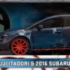 Jujutsu Kaisen - Yuji Itadori & 2016 Subaru WRX STI Widebody Anime Hollywood Rides 1/24th Scale Die-Cast Vehicle Replica