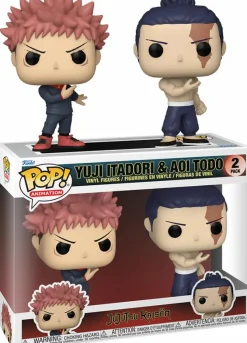 Jujutsu Kaisen - Yuji Itadori & Aoi Todo Pop! Vinyl Figure 2-Pack