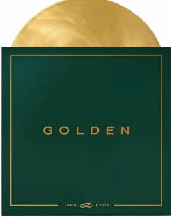 Jungkook - Golden LP Vinyl Record (Gold Coloured Vinyl)