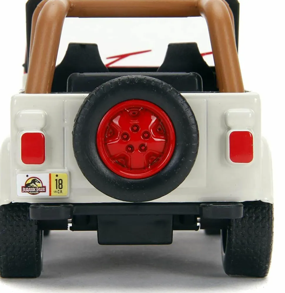 Jurassic Park - 1992 Jeep Wrangler Hollywood Rides 1/32 Scale Die-Cast Vehicle Replica