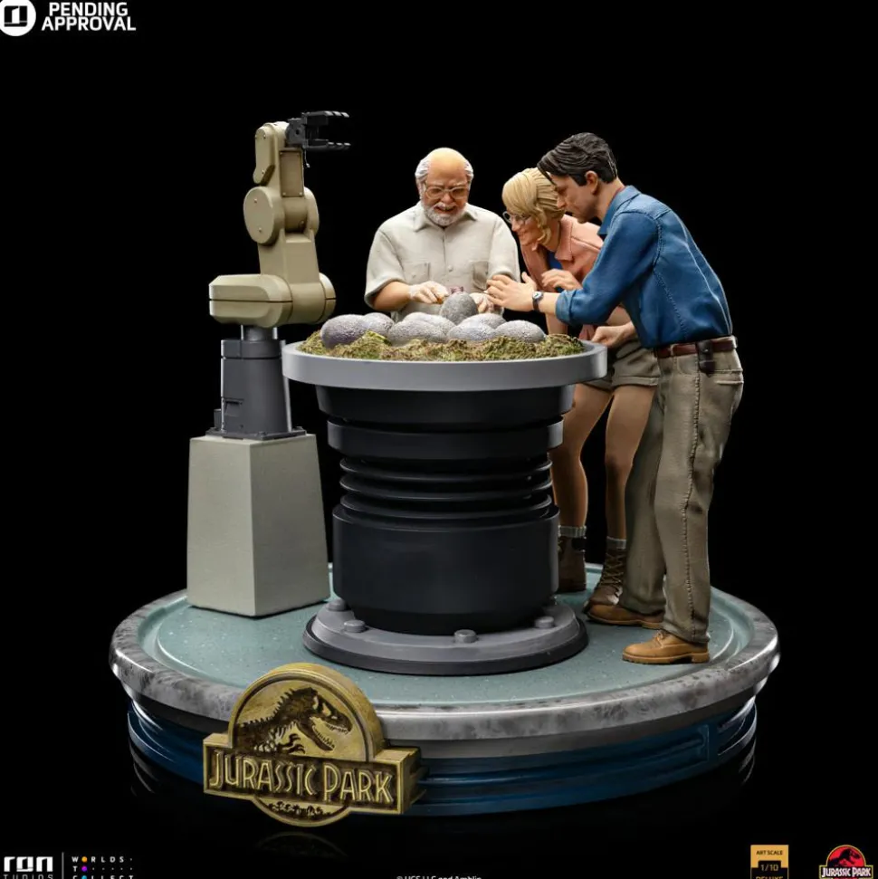 Jurassic Park - Dino Hatching 1/10th Scale Statue