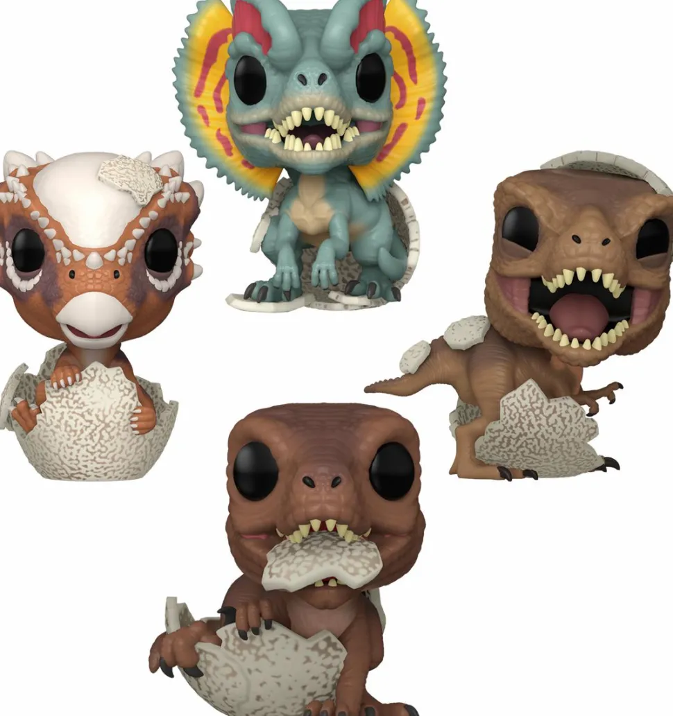 Jurassic Park - Don't Count Your Eggs Pop! Vinyl Bundle (Set of 4)