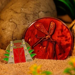 Jurassic Park - Enamel Medallion & Pin Badge Limited Edition Collector's Set