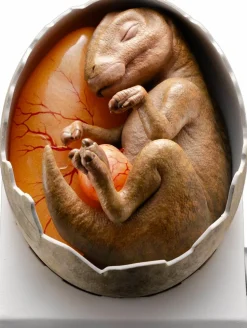 Jurassic Park - Hadrosaur Egg Hatching 30th Anniversary 5" Maquette Statue