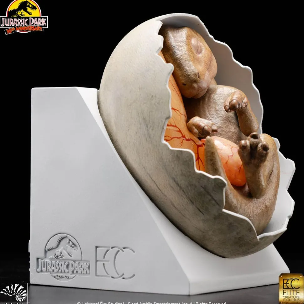 Jurassic Park - Hadrosaur Egg Hatching 30th Anniversary 5" Maquette Statue