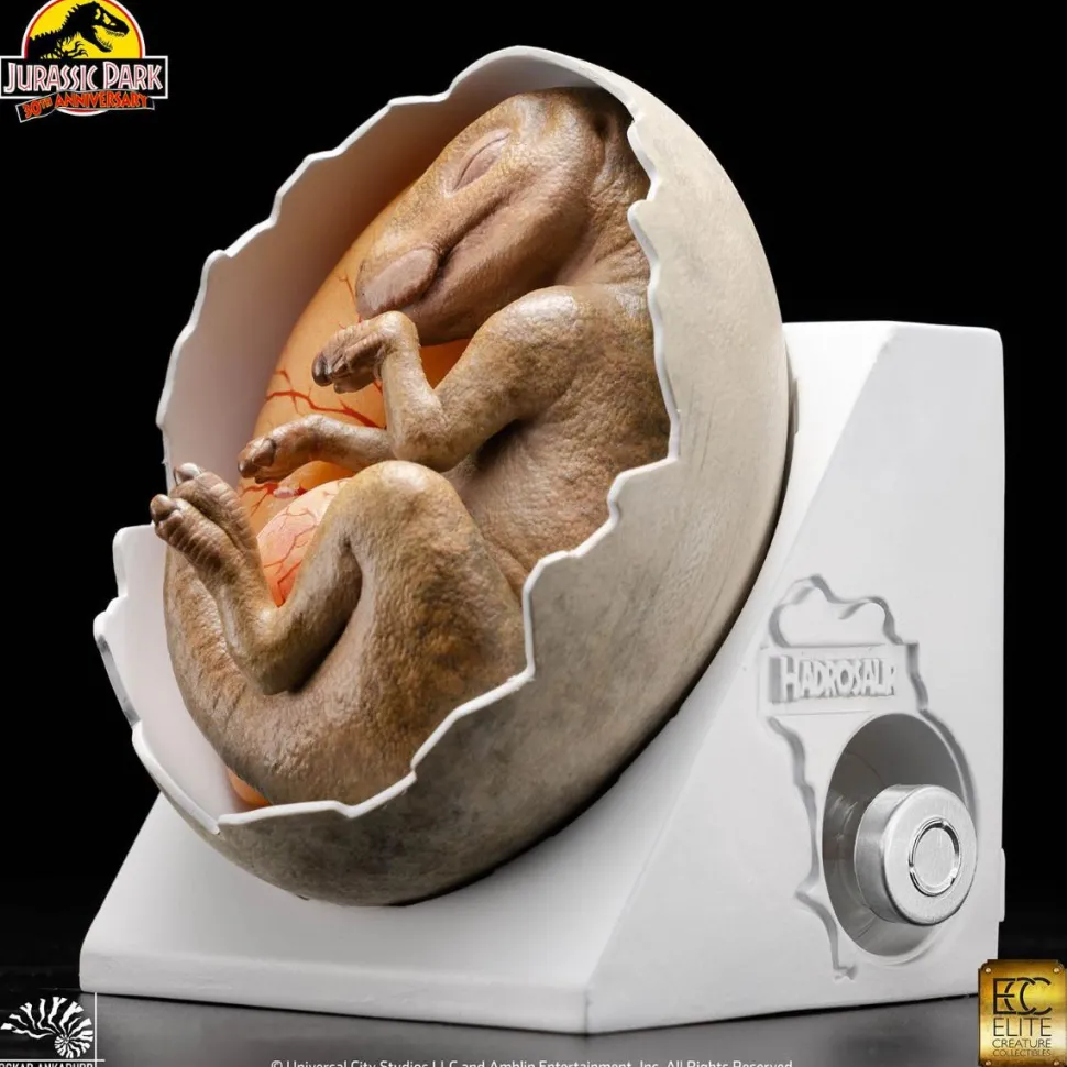 Jurassic Park - Hadrosaur Egg Hatching 30th Anniversary 5" Maquette Statue