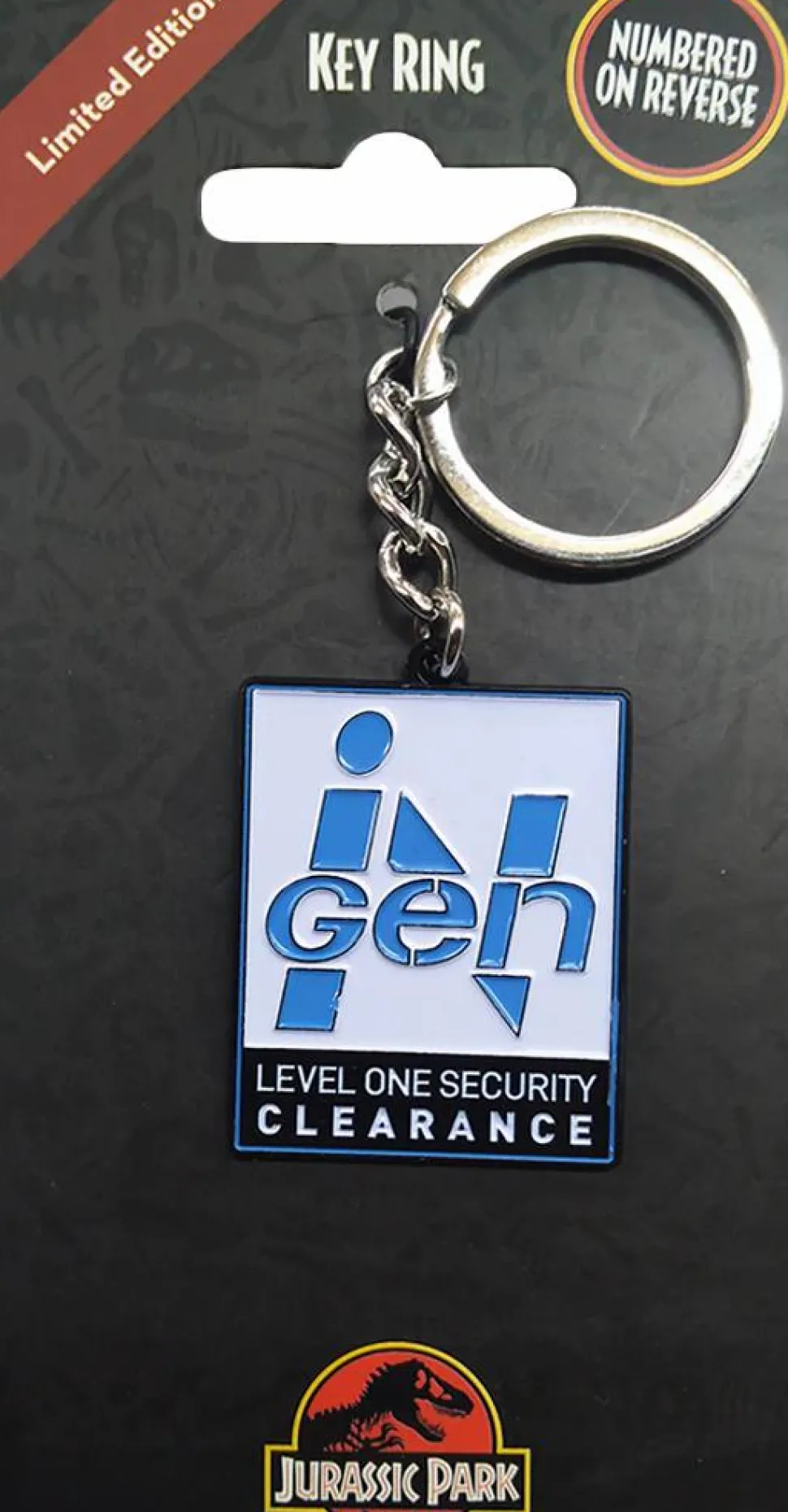 Jurassic Park - InGen Limited Edition Metal Keychain