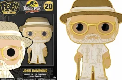 Jurassic Park - John Hammond Glow-in-the-Dark 4" Enamel Pop! Pin