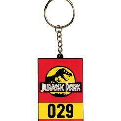 Jurassic Park - Jurassic Park Logo Car Hanger 029 PVC Keychain