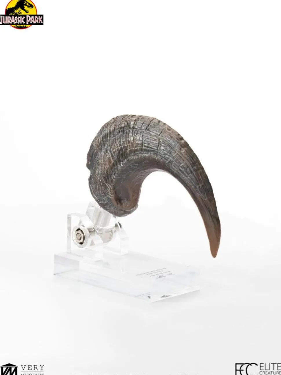 Jurassic Park - Screen Used Velociraptor Foot Claw Reproduction 1:1 Scale Life-Size Prop Replica