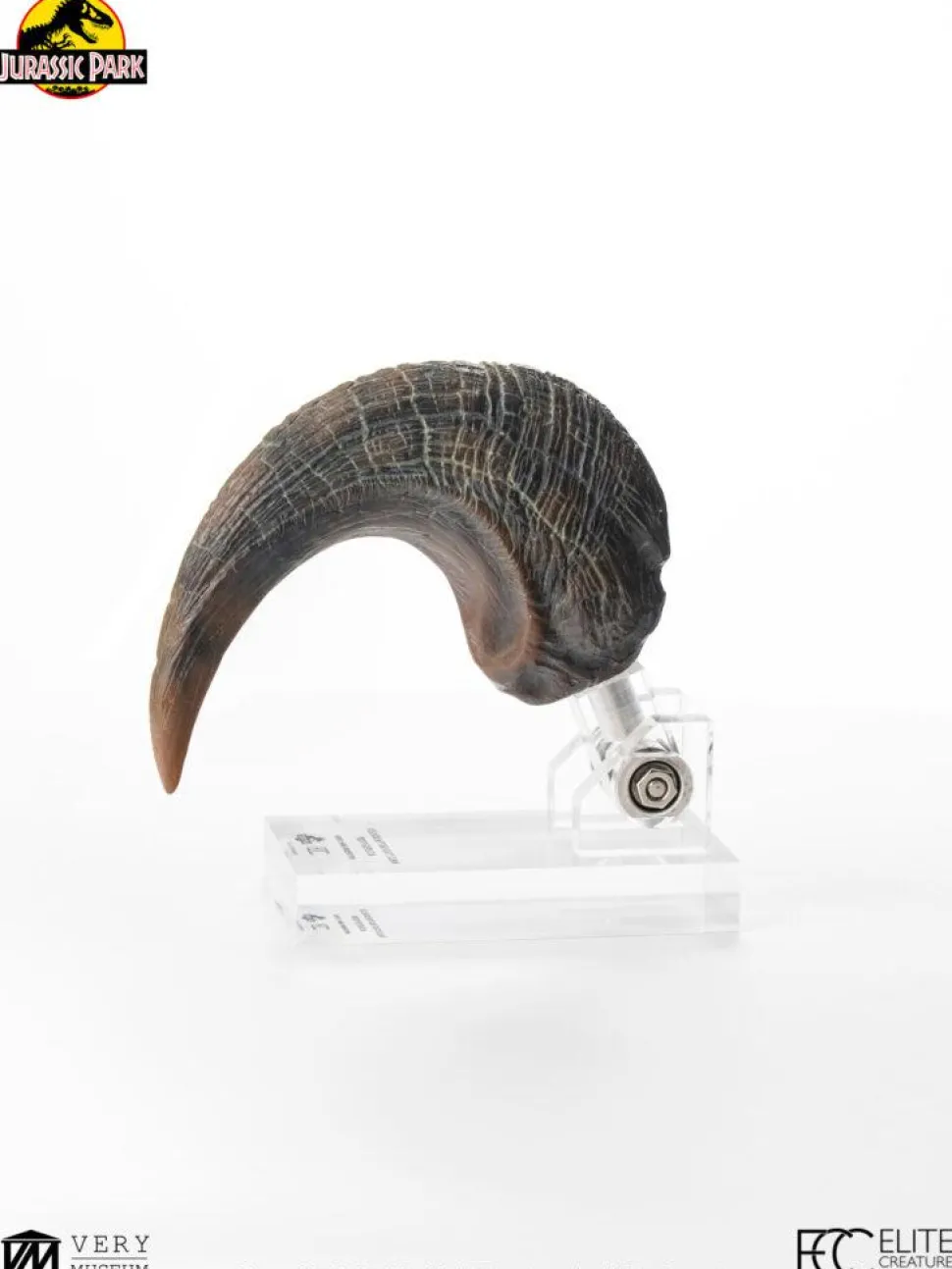 Jurassic Park - Screen Used Velociraptor Foot Claw Reproduction 1:1 Scale Life-Size Prop Replica