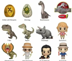 Jurassic Park - Series 1 3D Figural Foam Bag Clip Blind Bag (Display of 24)