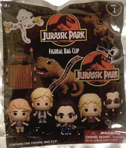 Jurassic Park - Series 2 3D Figural Foam Bag Clip Blind Bag (Single Unit)