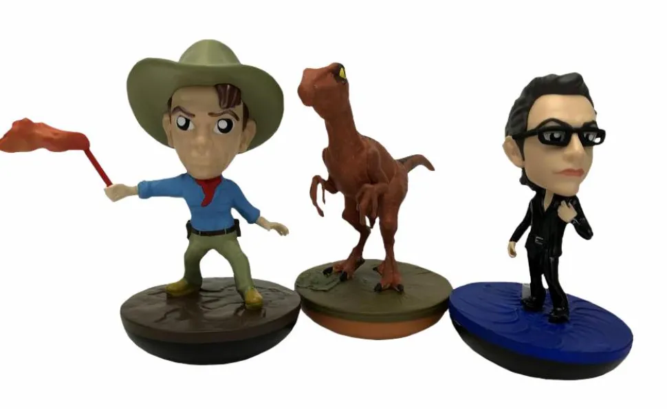 Jurassic Park - Series 1 Revos 4” Vinyl Figure Bundle (Set of 3)