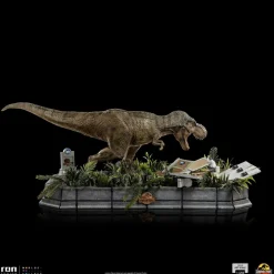 Jurassic Park - T-Rex & Donald Gennaro 1/20th Scale Diorama Statue