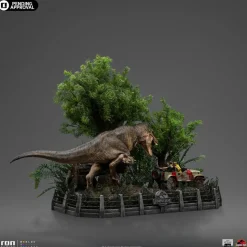 Jurassic Park - T-Rex Chase Demi Art Scale 1/20th Scale Diorama Statue