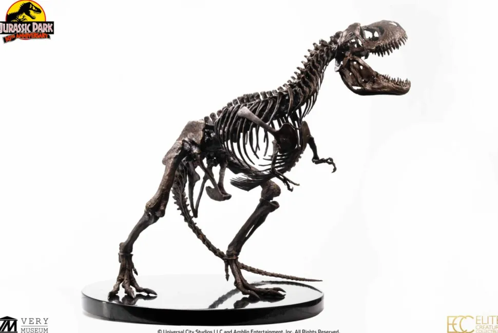 Jurassic Park - T-Rex Skeleton (Visitor Center Rotunda) 30th Anniversary 1/8th Scale Bronze Statue Replica