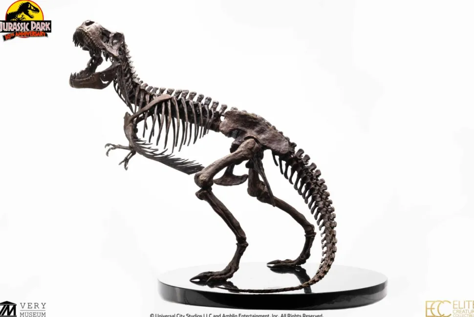 Jurassic Park - T-Rex Skeleton (Visitor Center Rotunda) 30th Anniversary 1/8th Scale Bronze Statue Replica