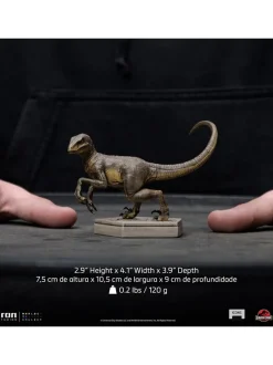Jurassic Park - Velociraptor C Icons 3.5” Statue