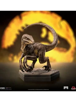 Jurassic Park - Velociraptor C Icons 3.5” Statue