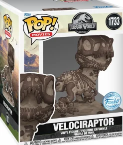 Jurassic Park - Velociraptor (Fossil) Super Sized 6" Pop! Vinyl Figure