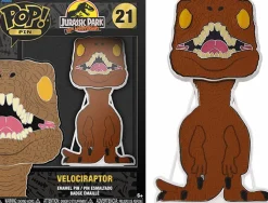 Jurassic Park - Velociraptor 4" Enamel Pop! Pin