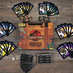 Jurassic Park: Bid to Win - Trivia Card Game