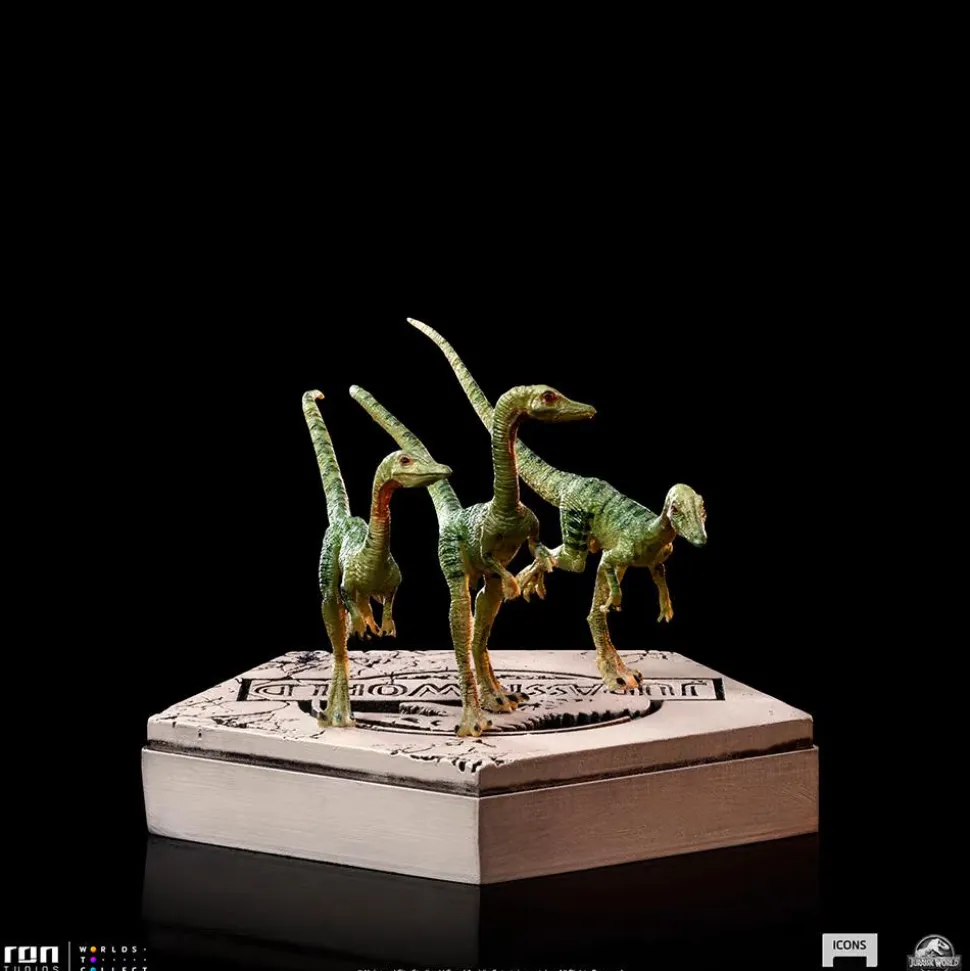 Jurassic World - Compsognathus Icons 2” Statue