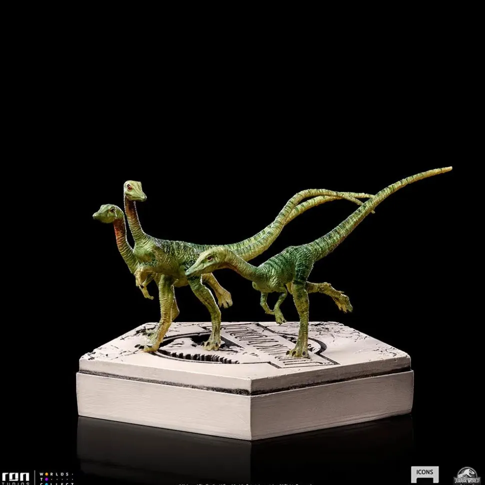 Jurassic World - Compsognathus Icons 2” Statue