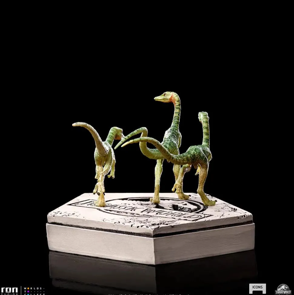 Jurassic World - Compsognathus Icons 2” Statue