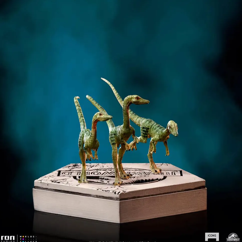 Jurassic World - Compsognathus Icons 2” Statue
