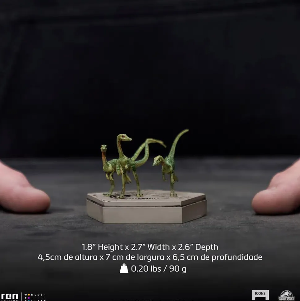 Jurassic World - Compsognathus Icons 2” Statue