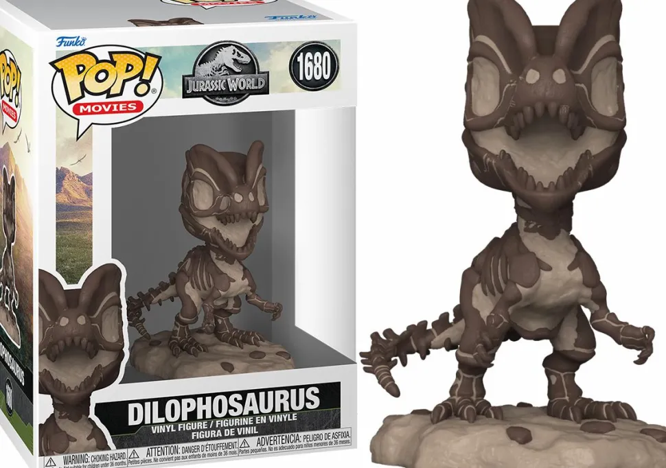 Jurassic World - Dilophosaurus Fossil Pop! Vinyl Figure