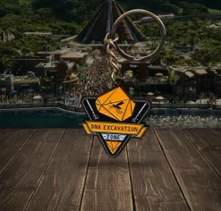 Jurassic World - DNA Excavation Zone Limited Edition Metal Keyring