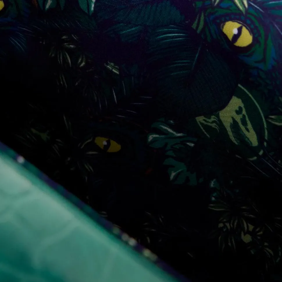 Jurassic World - Jungle Velociraptor Glow in the Dark 8" Faux Leather Crossbody Bag
